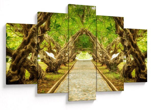 Slika - Živi tunel plumerije (150x105 cm)