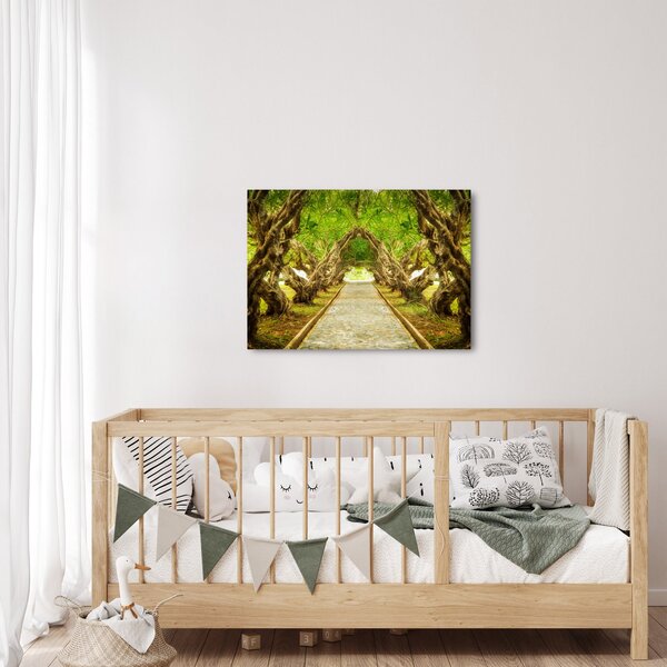 Slika - Živi tunel plumerije (70x50 cm)