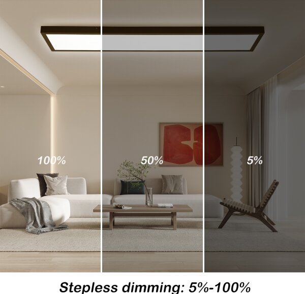 Brilagi-LED Prigušiva svjetiljka za kupaonicu FRAME SMART LED/50W/230V IP44 crna+DU