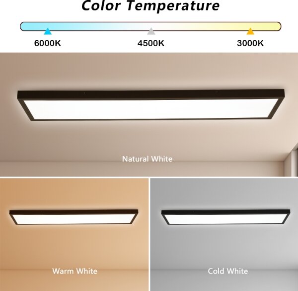 Brilagi-LED Prigušiva svjetiljka za kupaonicu FRAME SMART LED/50W/230V IP44 crna+DU