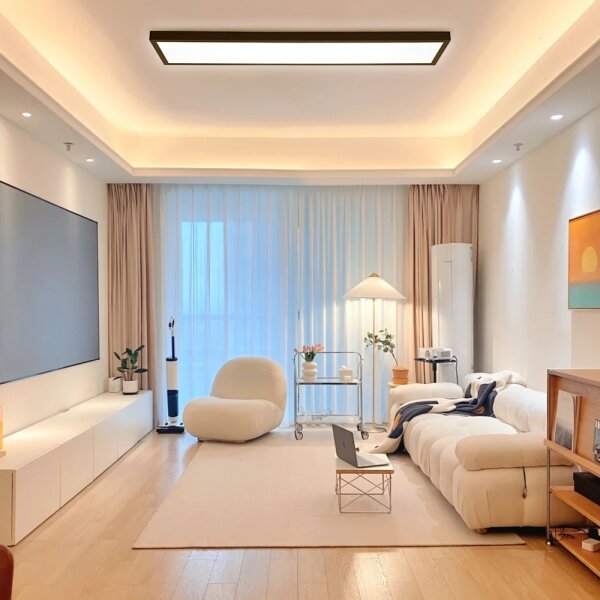 Brilagi-LED Prigušiva svjetiljka za kupaonicu FRAME SMART LED/50W/230V IP44 crna+DU