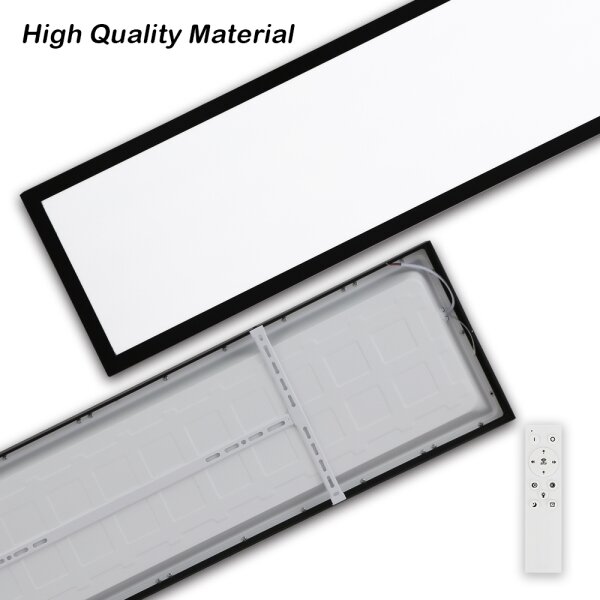 Brilagi-LED Prigušiva svjetiljka za kupaonicu FRAME SMART LED/50W/230V IP44 crna+DU