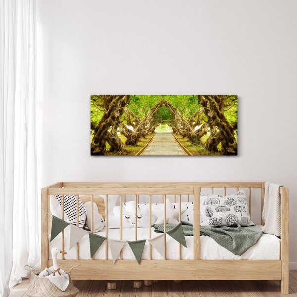 Slika - Živi tunel plumerije (120x50 cm)