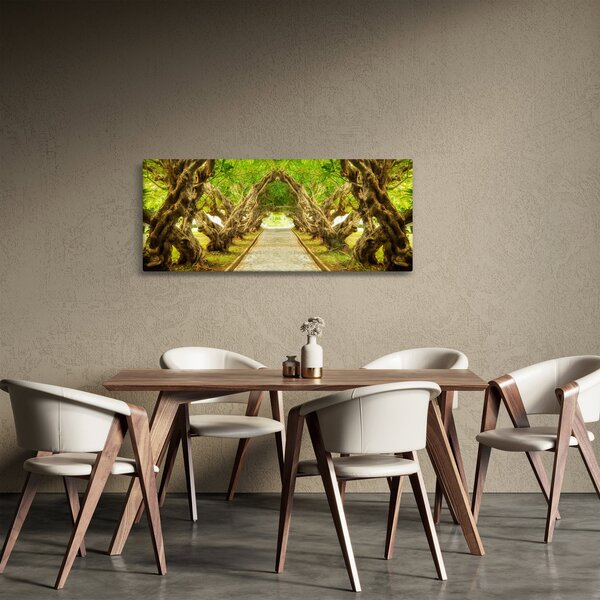 Slika - Živi tunel plumerije (120x50 cm)