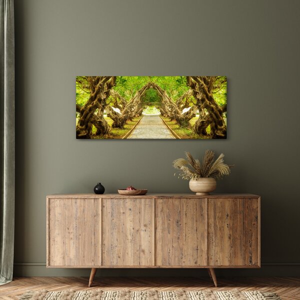 Slika - Živi tunel plumerije (120x50 cm)