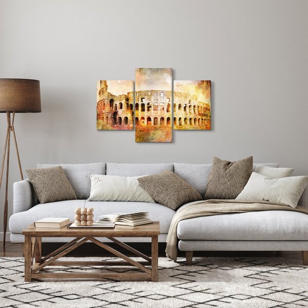 Slika - digitalno slikanje, Kolosej, Rim, Italija (90x60 cm)