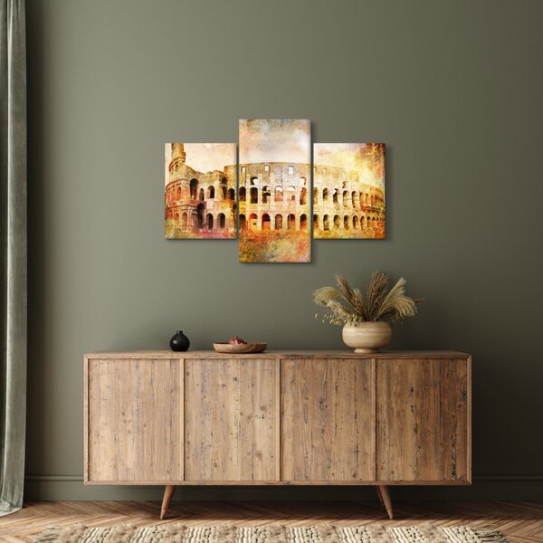 Slika - digitalno slikanje, Kolosej, Rim, Italija (90x60 cm)