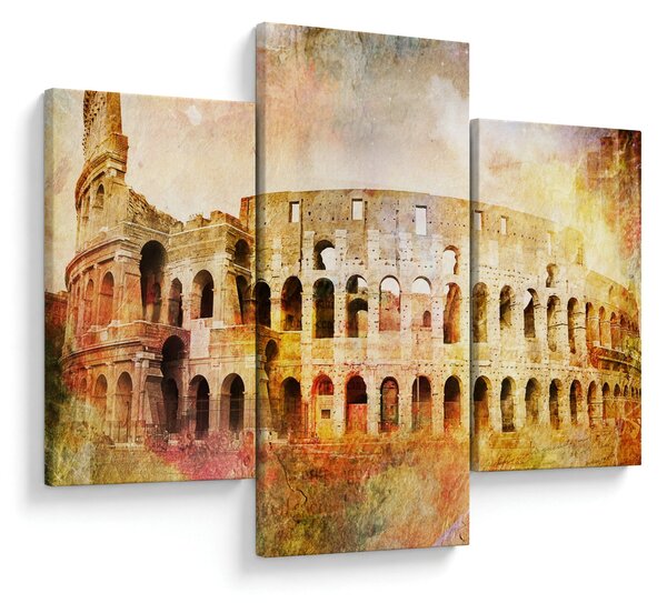Slika - digitalno slikanje, Kolosej, Rim, Italija (90x60 cm)