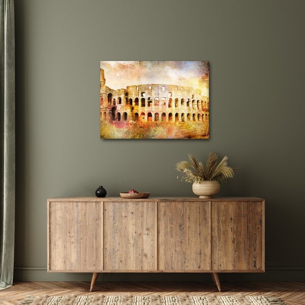 Slika - digitalno slikanje, Kolosej, Rim, Italija (70x50 cm)