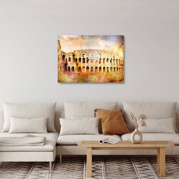 Slika - digitalno slikanje, Kolosej, Rim, Italija (70x50 cm)