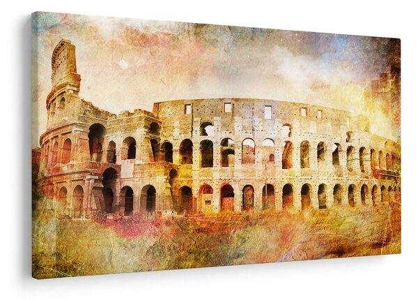 Slika - digitalno slikanje, Kolosej, Rim, Italija (90x60 cm)