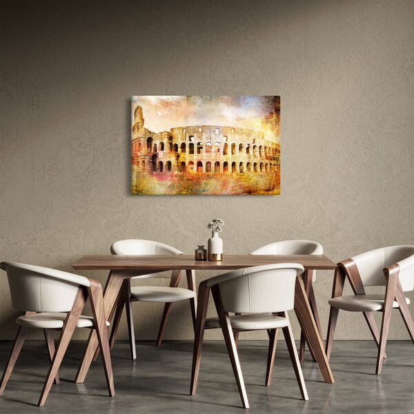 Slika - digitalno slikanje, Kolosej, Rim, Italija (90x60 cm)