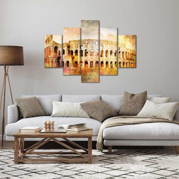 Slika - digitalno slikanje, Kolosej, Rim, Italija (150x105 cm)