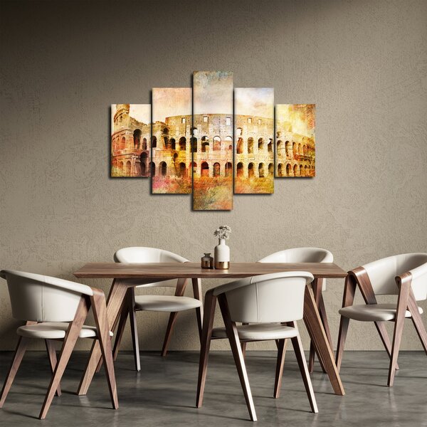 Slika - digitalno slikanje, Kolosej, Rim, Italija (150x105 cm)