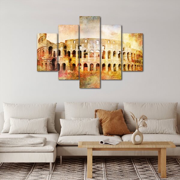 Slika - digitalno slikanje, Kolosej, Rim, Italija (150x105 cm)