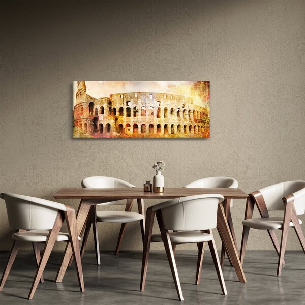 Slika - digitalno slikanje, Kolosej, Rim, Italija (120x50 cm)