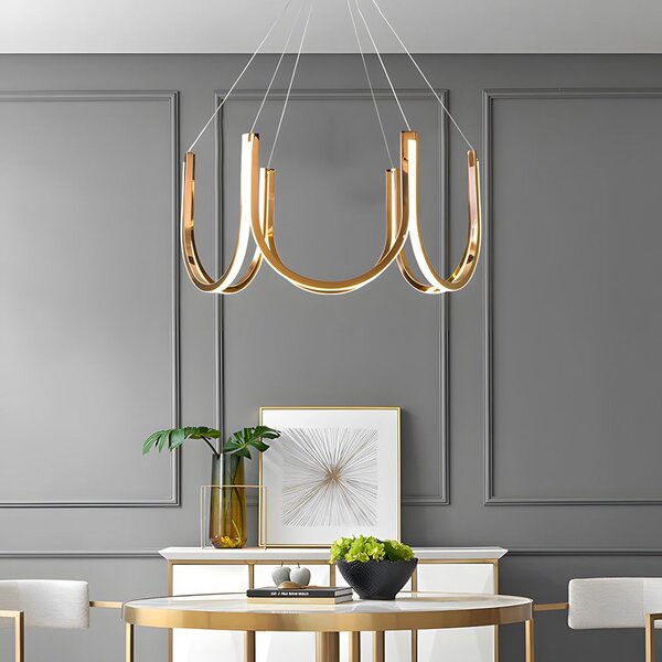 Viseća LED lampa APP1749-CP Gold