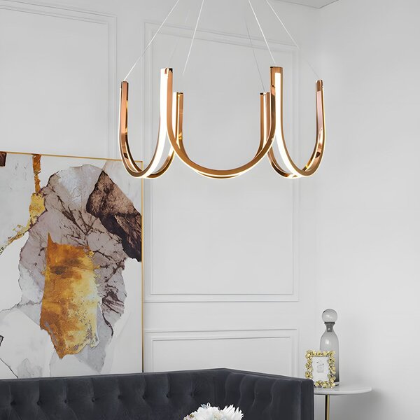 Viseća LED lampa APP1749-CP Gold