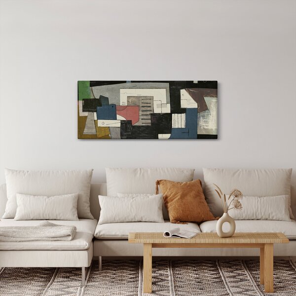 Slika - Abstrakcija, kubizem (120x50 cm)