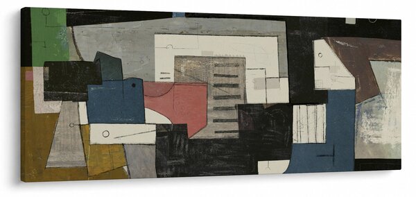 Slika - Abstrakcija, kubizem (120x50 cm)