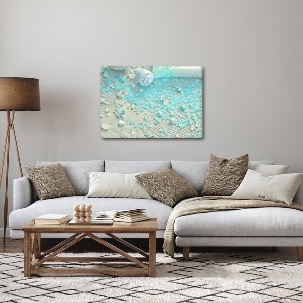 Slika - Morsko vzdušje v turkiznih odtenkih (70x50 cm)