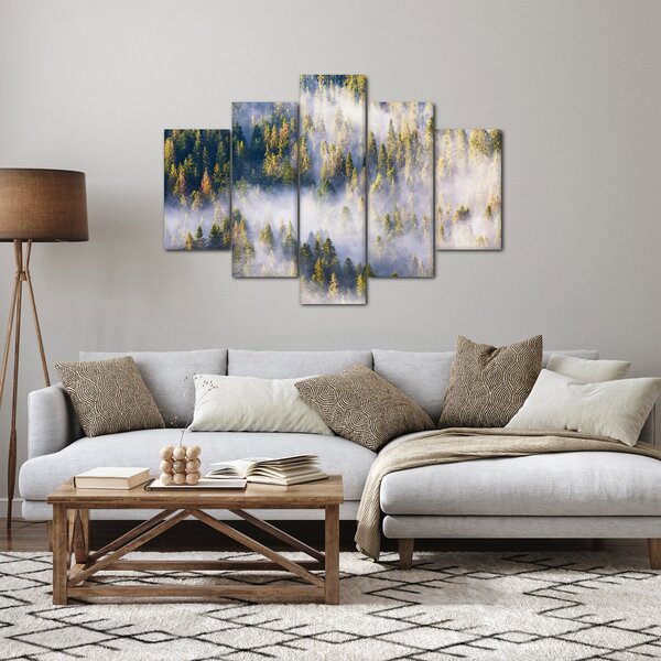 Slika dreves v megli (150x105 cm)