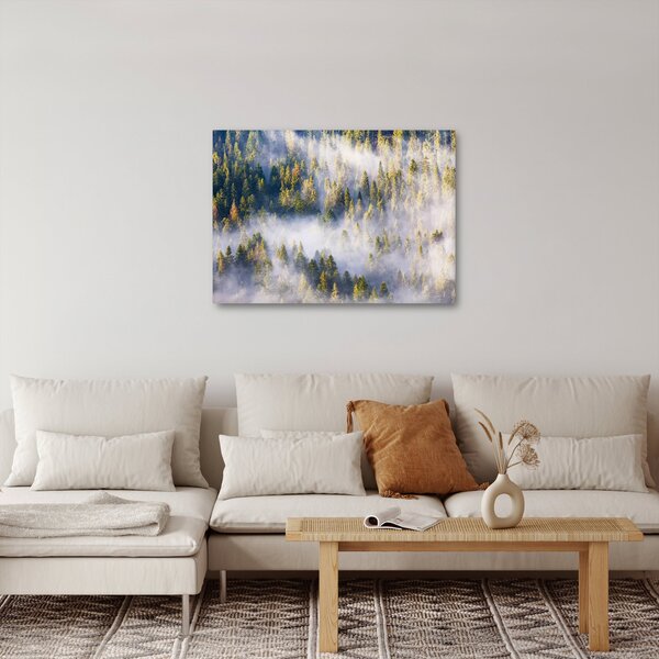 Slika dreves v megli (70x50 cm)