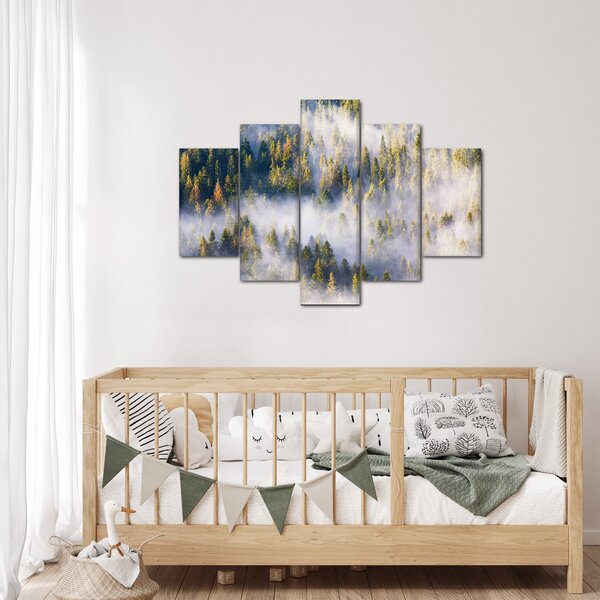 Slika dreves v megli (150x105 cm)