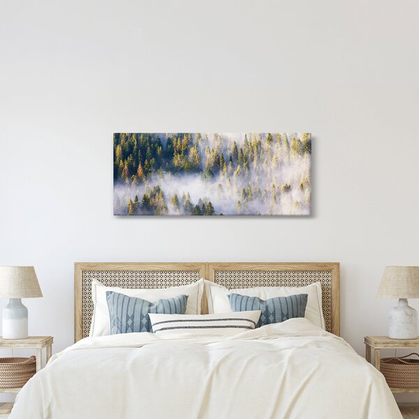 Slika dreves v megli (120x50 cm)