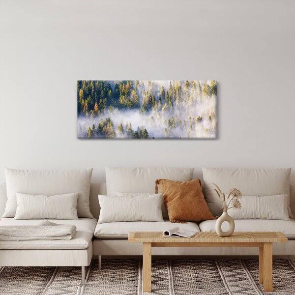 Slika dreves v megli (120x50 cm)