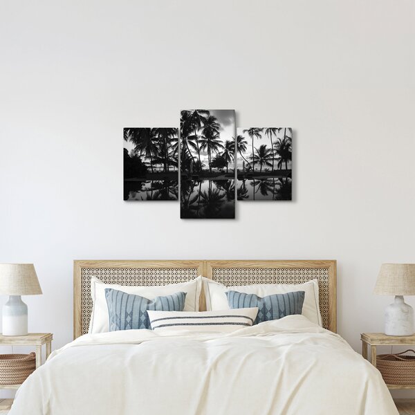 Slika tropskega otoka (90x60 cm)