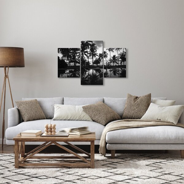 Slika tropskega otoka (90x60 cm)