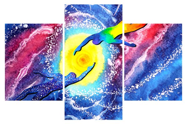 Slika - dotik (90x60 cm)