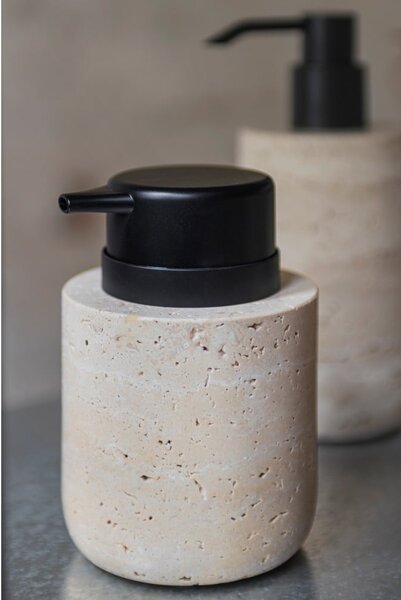 Bež kameni dozator sapuna 250 ml Travertine – Mette Ditmer Denmark
