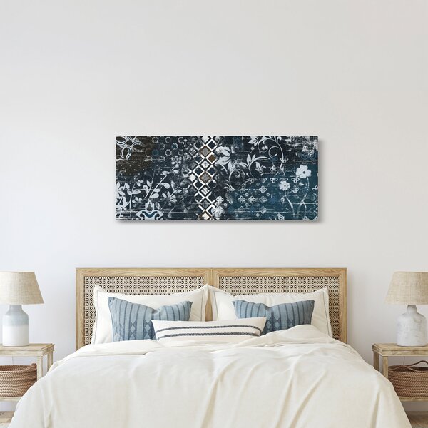 Slikanje s cvetličnim dekorjem (120x50 cm)