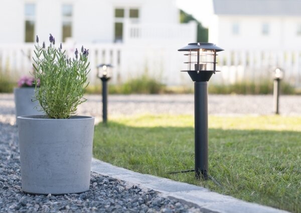 Markslöjd 107290 - LED Vanjska lampa GARDEN 24 LED/3W/24V 45 cm IP44 crna