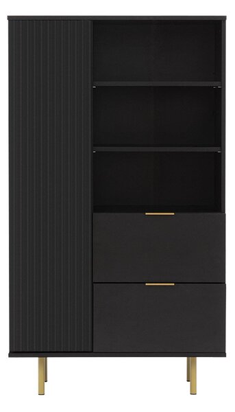 Zondo.hr Regal Newelon R1D2SZ NW04 (crna + zlatna) . 1104872