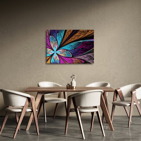 Slika - Abstrakcija, cvet (70x50 cm)
