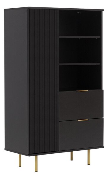 Zondo.hr Regal Newelon R1D2SZ NW04 (crna + zlatna) . 1104872