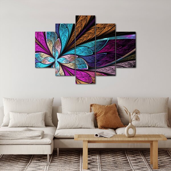 Slika - Abstrakcija, cvet (150x105 cm)