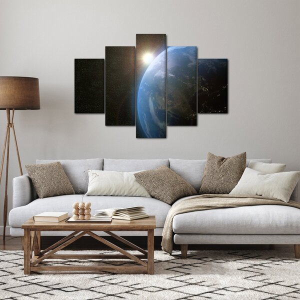 Slika zemlje iz vesolja (150x105 cm)