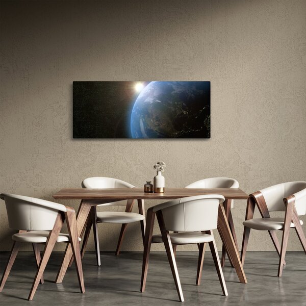 Slika zemlje iz vesolja (120x50 cm)
