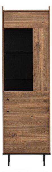 Zondo.hr Vitrina Percival PC9 (crna + brandy castello). 1122810