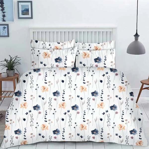 Pamučna posteljina NUVIA bijela Dimenzije posteljine: 70 x 80 cm | 140 x 200 cm