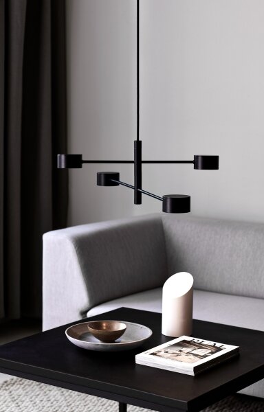 Nordlux - LED Prigušivi luster na sajli CLYDE 4xLED/4W/230V