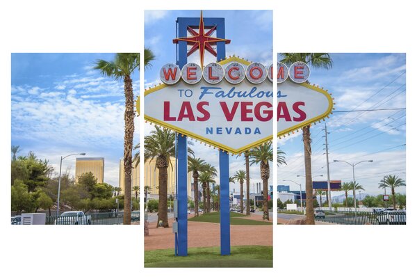Slika - Las Vegas (90x60 cm)