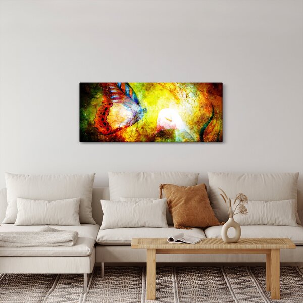 Slika - Vesoljski metulj (120x50 cm)