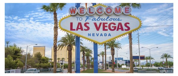 Slika - Las Vegas (120x50 cm)