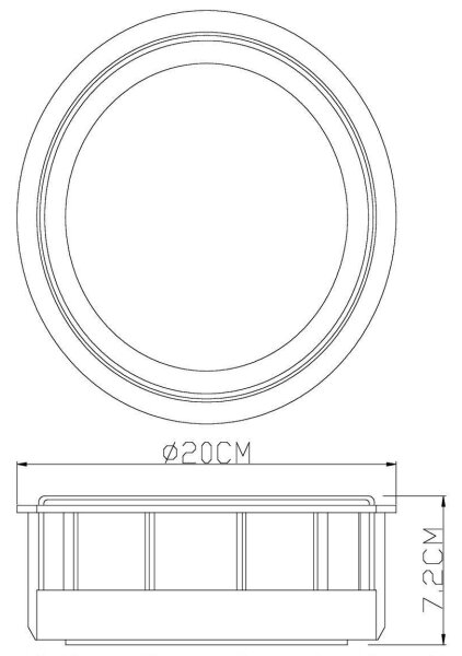 Deko-Light 731058 -LED Vanjska zidna svjetiljka MEISSA 6,8W/230V IP44 antracit