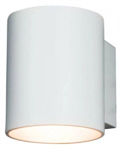 Svjetiljka zidna MURO TONDO G9 WHITE / SILVER